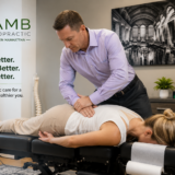Chiropractor-performing-a-spinal-adjustment-at-Lamb-Chiropractic-in-Midtown-Manhattan